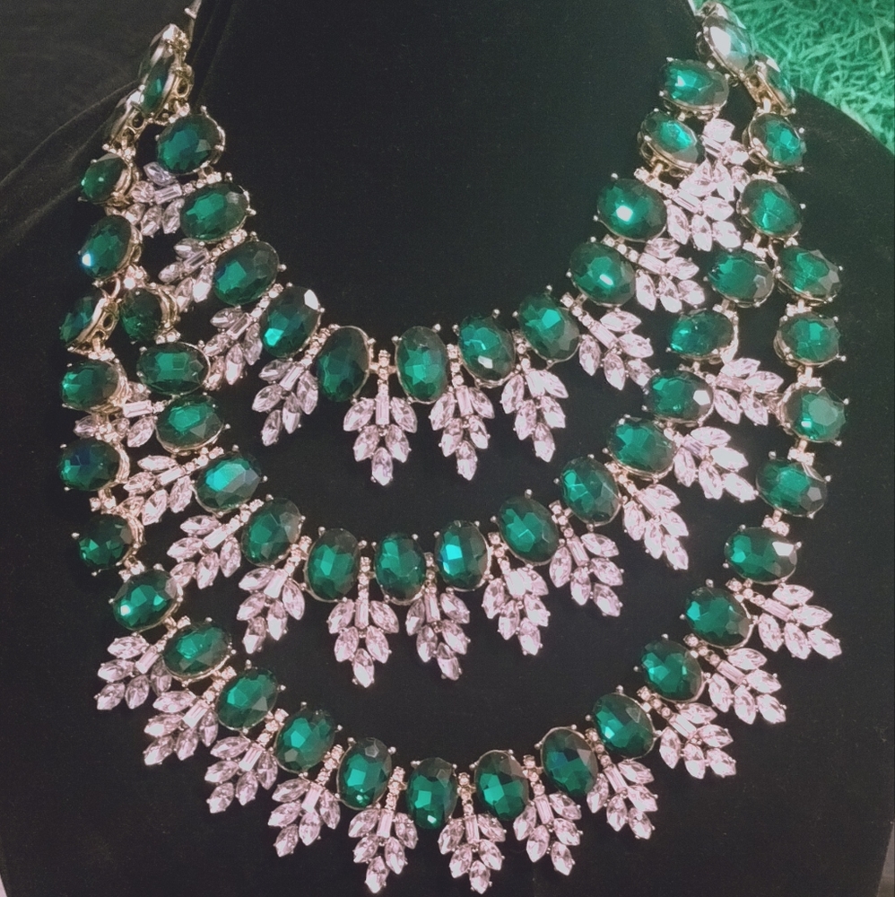 Green necklace